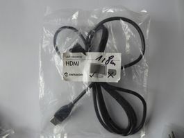 Swisscom HDMI TV,  Audio Hifi Kabel, ca. 1,8m, neu