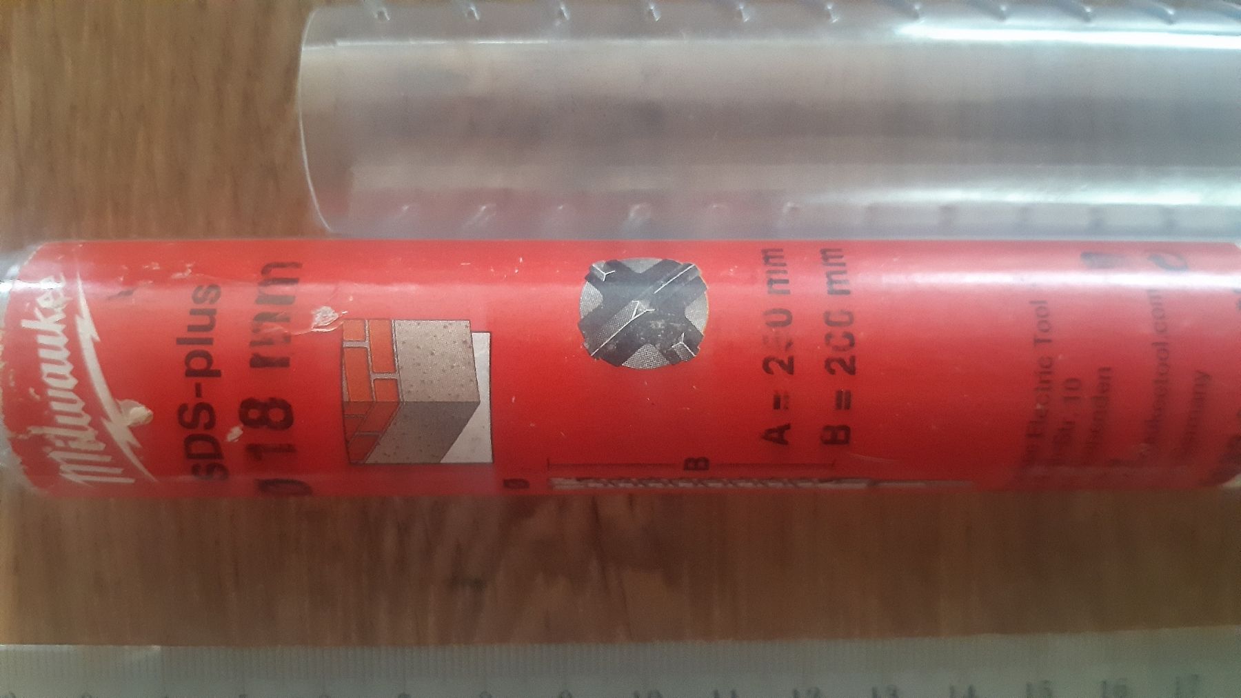 Milwaukee Tutti gli attrezzi: Milwaukee SDS-Plus Bohrer 18mm, neu, robust! – Nuovo e nell'imballaggio originale da Oey venduto da Parkplatzbrocki 4