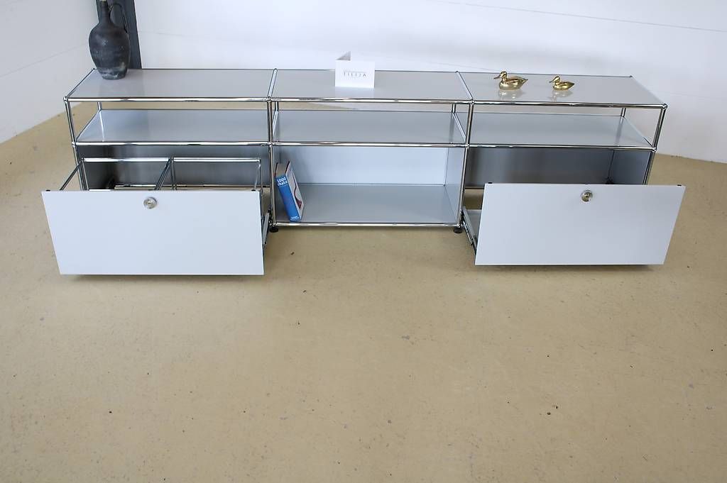USM Mobili TV: USM Lowboard Lichtgrau,neuwertig – Usato da Meinisberg venduto da atelier_TILIJA 2