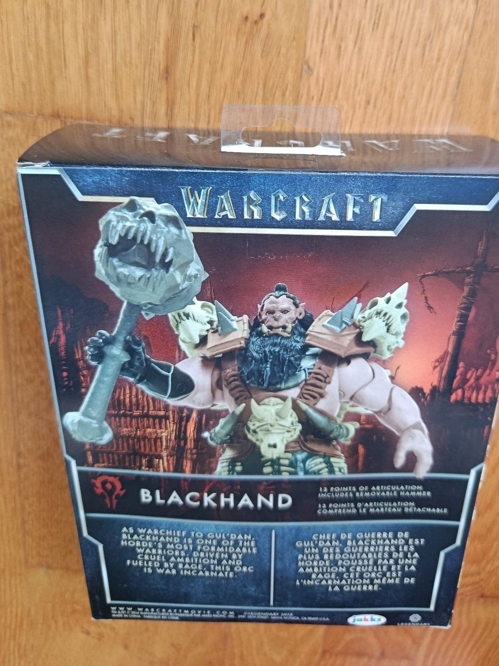 Statuette: Warcraft Figur Blackhand – Nuovo e nell'imballaggio originale da Basel venduto da Pennalti 1