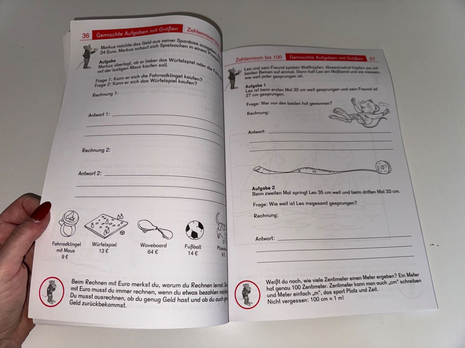 Libri: Sach und Textaufgaben Klasse 3-4 – Usato da Grosswangen venduto da Kleine.Knoepfe 3