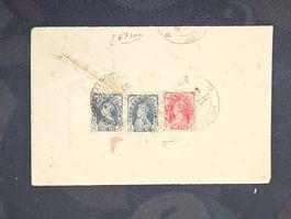 CL25 Enveloppe + Timbre Inde 1942