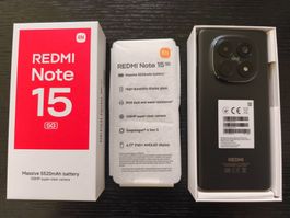 Xiaomi Redmi Note 15 - NEU - 8GB/256GB - Schwarz