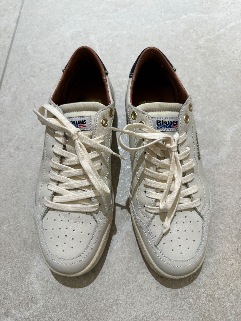 Scarpe da donna: HEUTE LETZTE GELEGENHEIT!! Leder-Sneaker der Marke «Blauer» – Nuovo (secondo la descrizione) da Meilen venduto da Vtamara 2