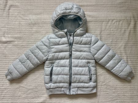 Kinder-Übergangsjacke / Steppjacke, Gr. 110/116 – Hellblau