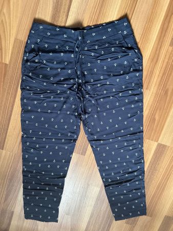 Hose Damen Sea&Harbour dunkelblau Ankerprint Grösse 42