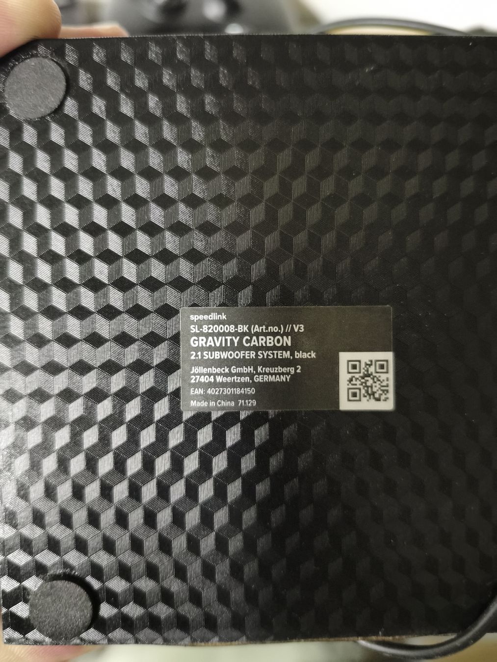 Casse acustiche: Speedlink GRAVITY CARBON 2.1 – 60W RMS – Usato da Utzenstorf venduto da LittleHulk90 1