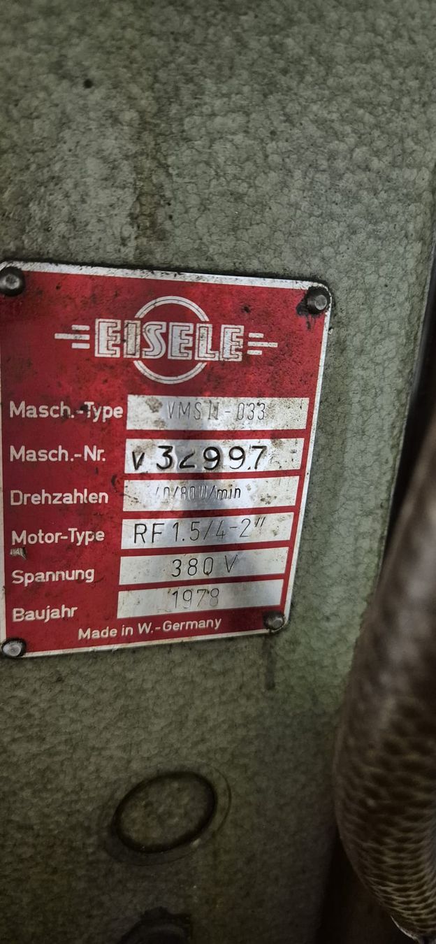 Seghe: Eisele Metallkreissäge – Usato da Zürich venduto da Unameka 4