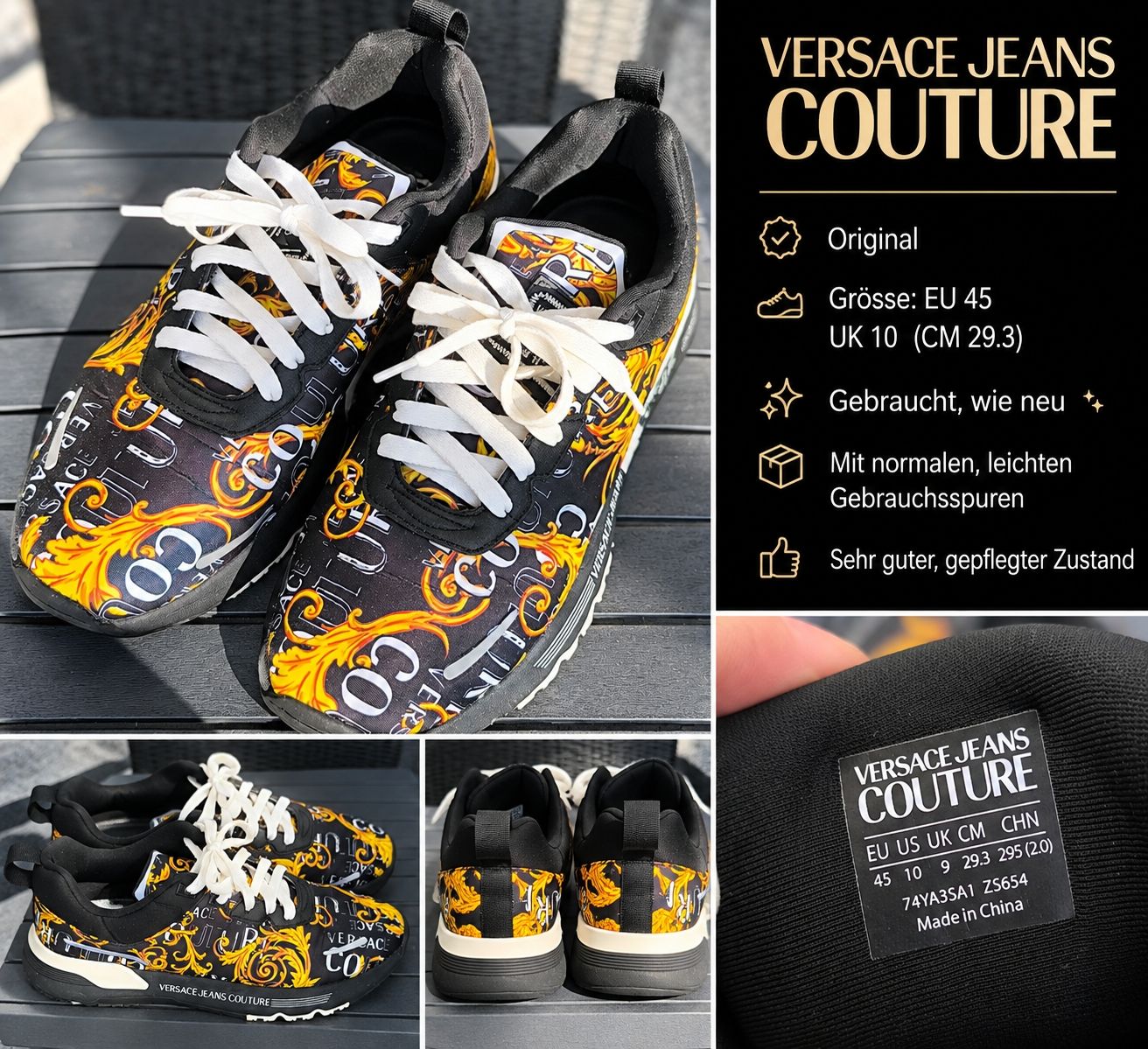 Versace Chaussures hommes: Versace Schuhe  – Neuf (Voir description) à Oftringen par Lejaleja