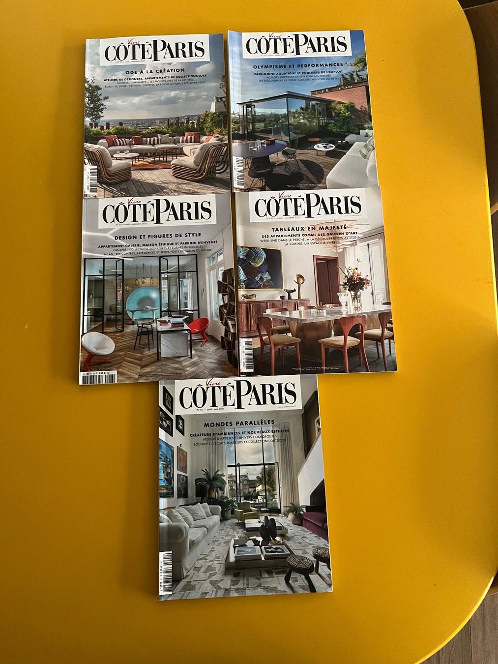 Riviste & Magazine: CÔTÉ PARIS  x5 – Usato da Biel-Bienne venduto da Doriskoloris