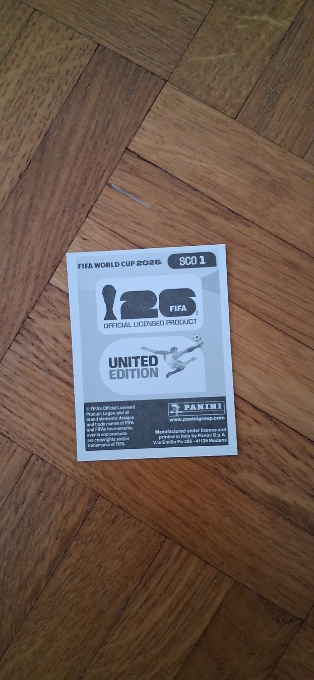Panini Cartes à collectionner: WM- Panini 2026 Sticker Scottland – D'occasion à Zürich par Pryter 1
