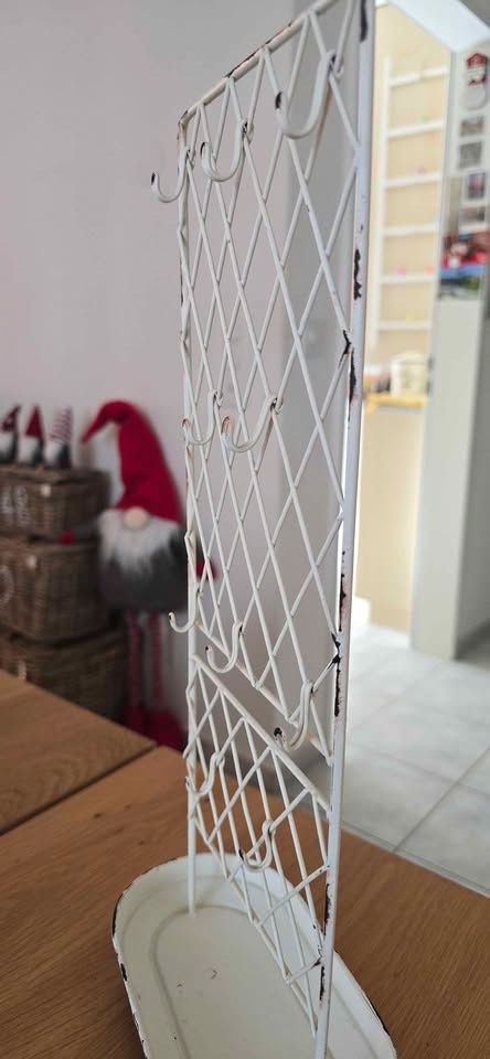Portagioie: Shabby Chic Schmuckhalterung – Nuovo (secondo la descrizione) da Weggis venduto da bdrm48 1