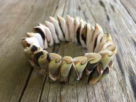 MUSCHEL  ARMBAND  AB 14cm