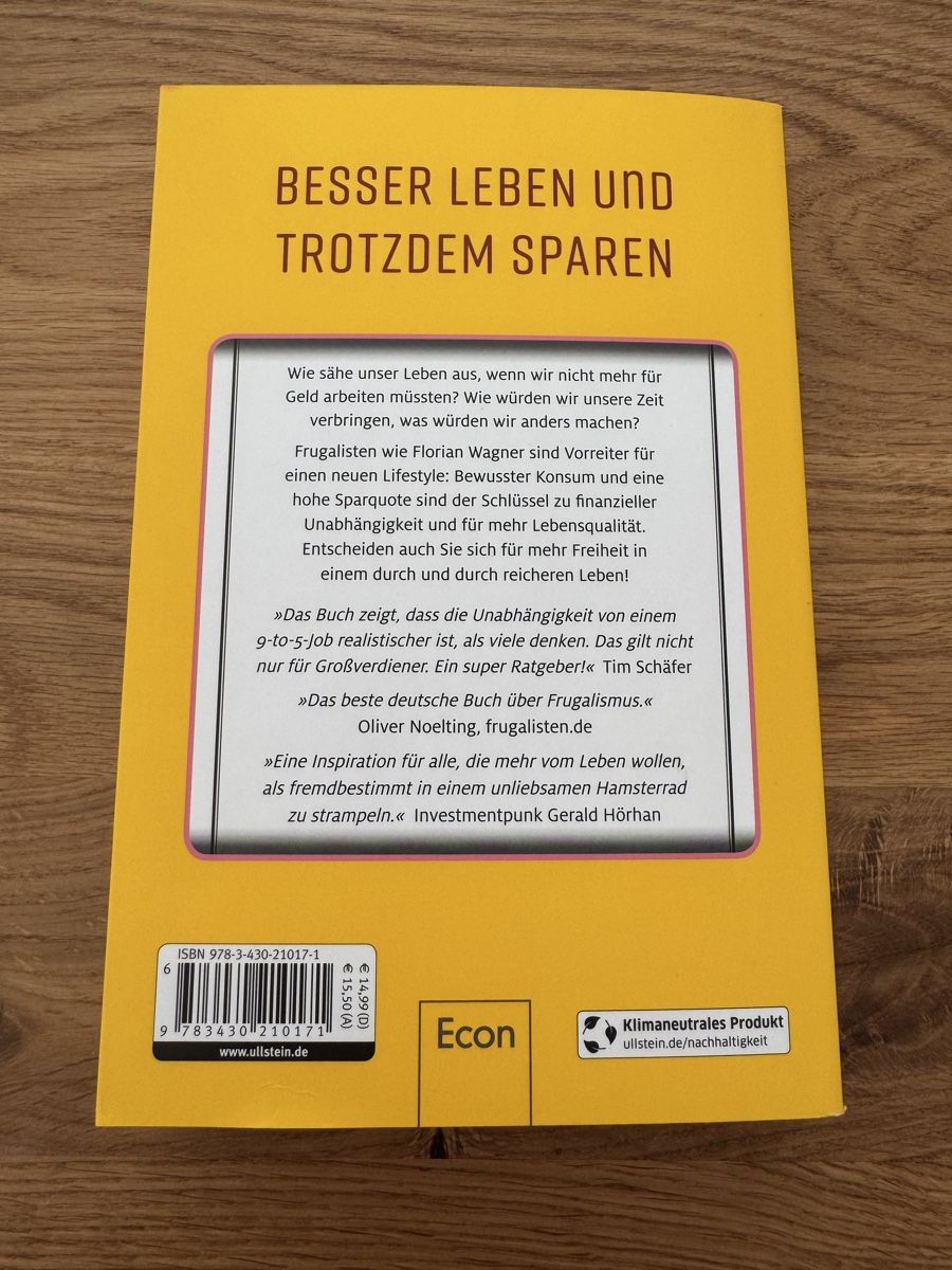Bücher: Florian Wagner: Rente mit 40 – Gebraucht aus Frutigen von _.Anja.B._ 1
