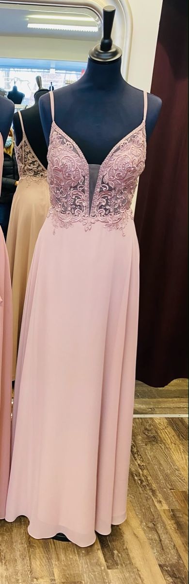 Vestiti: Abendkleid rosa Spitze Grösse 36 NEU – Nuovo e nell'imballaggio originale da Schlatt ZH venduto da INVA00