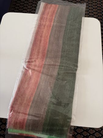 CHANGE MAKER striped summer shawl 100x200cm NEW