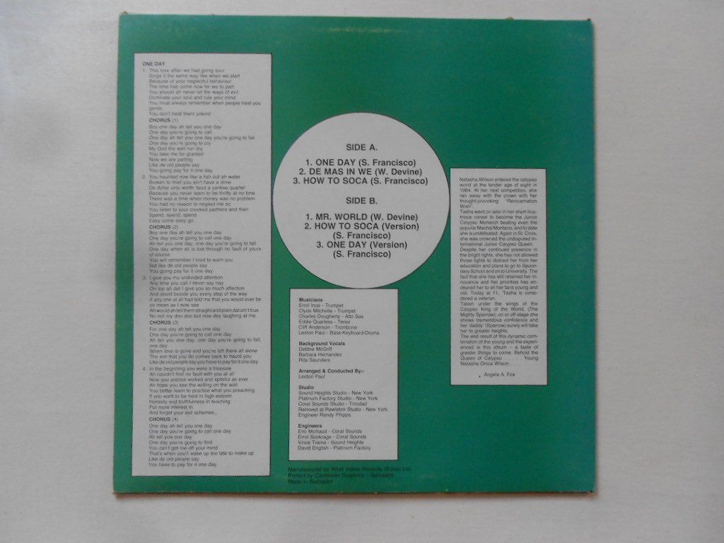 Vinyles: NATASHA WILSON  -  INTRODUCING MISS – D'occasion à Bex par Giorgiob 1