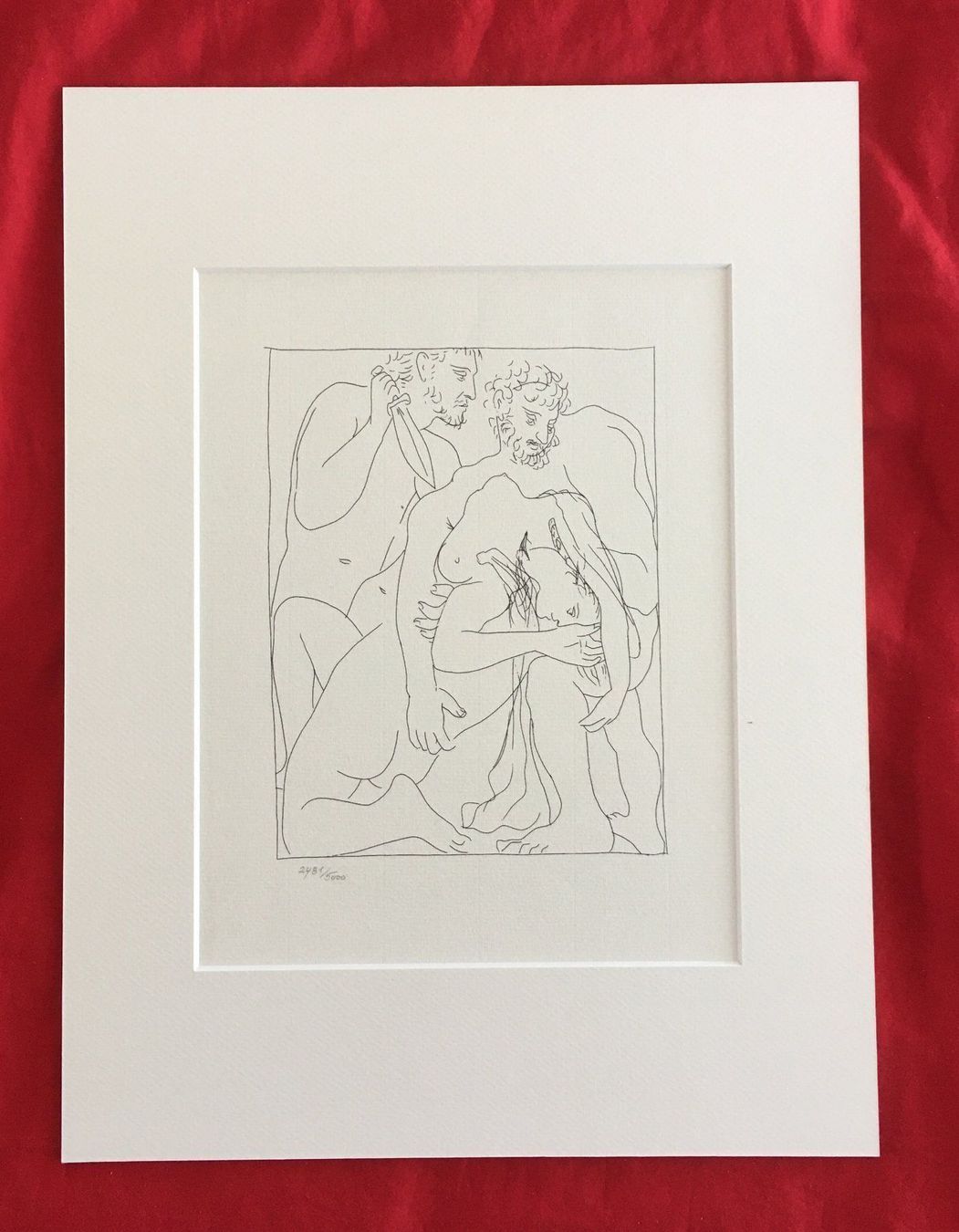 Grafica & Litografie: Pablo Picasso    Ovid    "Planche XXVI" – Usato da Nennigkofen venduto da Sommersonnen