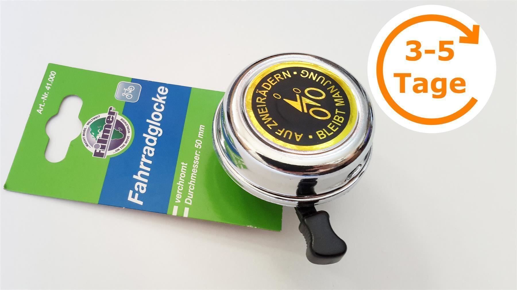 Campanacci mucche: Fahrradglocke, Veloglocke, Ring Chrom – Nuovo e nell'imballaggio originale da St. Gallen venduto da cointec