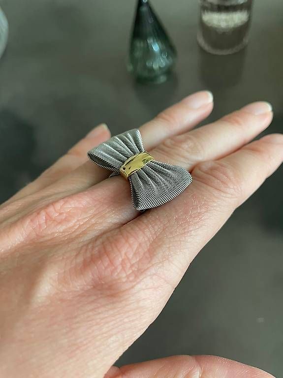 Ringe: TOUS ring Model Bow Size approx 54 – Gebraucht aus Lausanne von generation 2