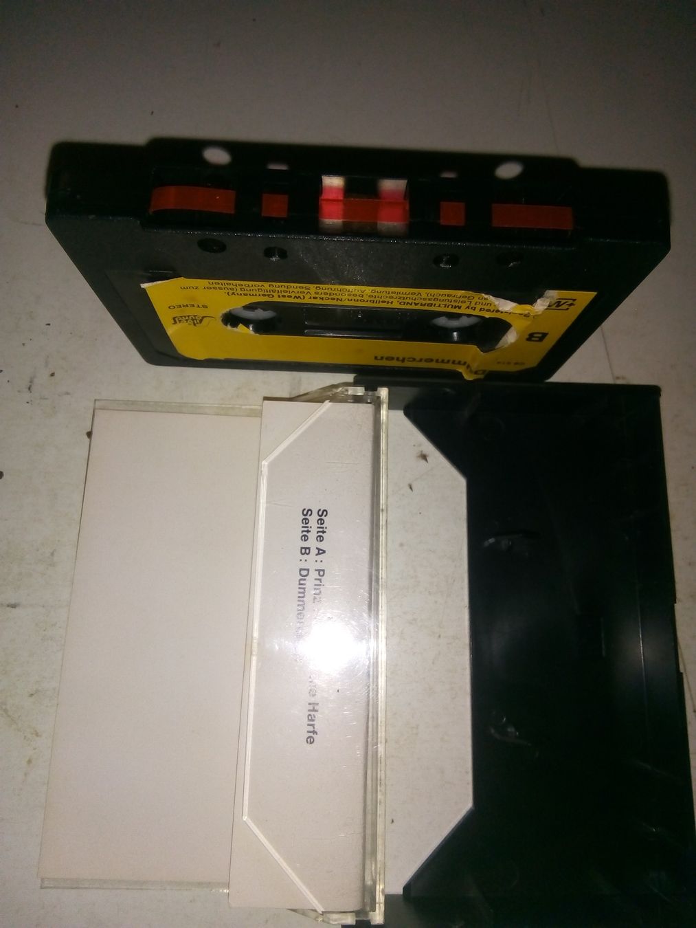 Musicassette: Prinz Ivan und die Harfe  +  Dummmerchen   ©SilverSound – Usato da St. Gallen venduto da elk2024 2