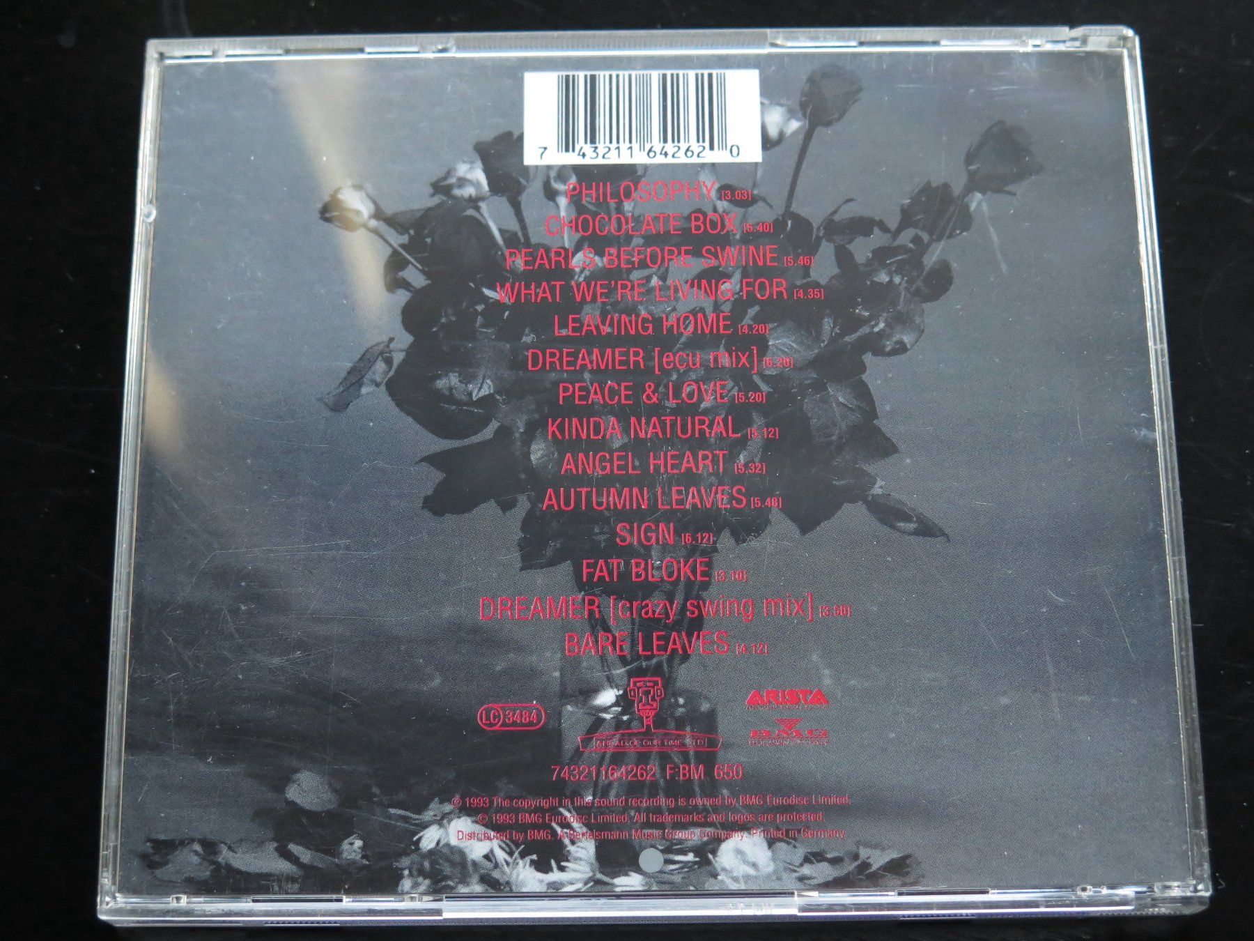 CD: (p) CD COLDCUT: Philosophy, 1993 – Usato da Bern venduto da Balzamico 1
