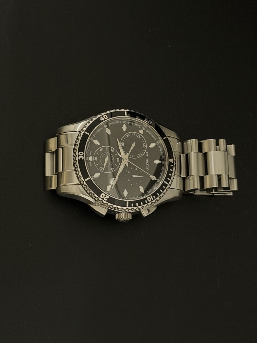 Hamilton Orologi: Hamilton Jazzmaster Seaview Chronograph – Ref. H375120 – Nuovo (secondo la descrizione) da Liestal venduto da arl_6tv7 5