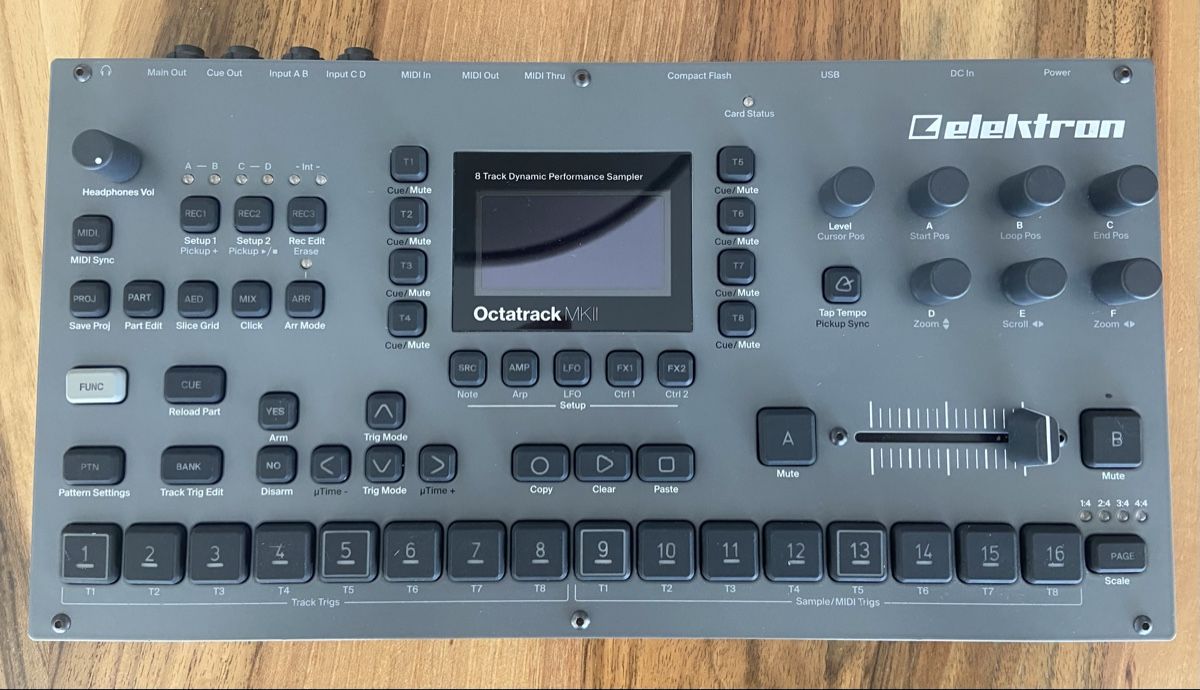 Elektron Musikinstrumente: Elektron Octatrack MKII Sampler ab 1.-!! – Gebraucht aus Wohlen AG von Tarot303