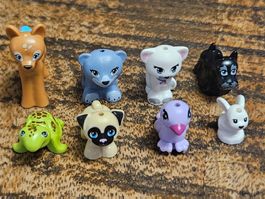 lego figurine lot de 8  animaux
