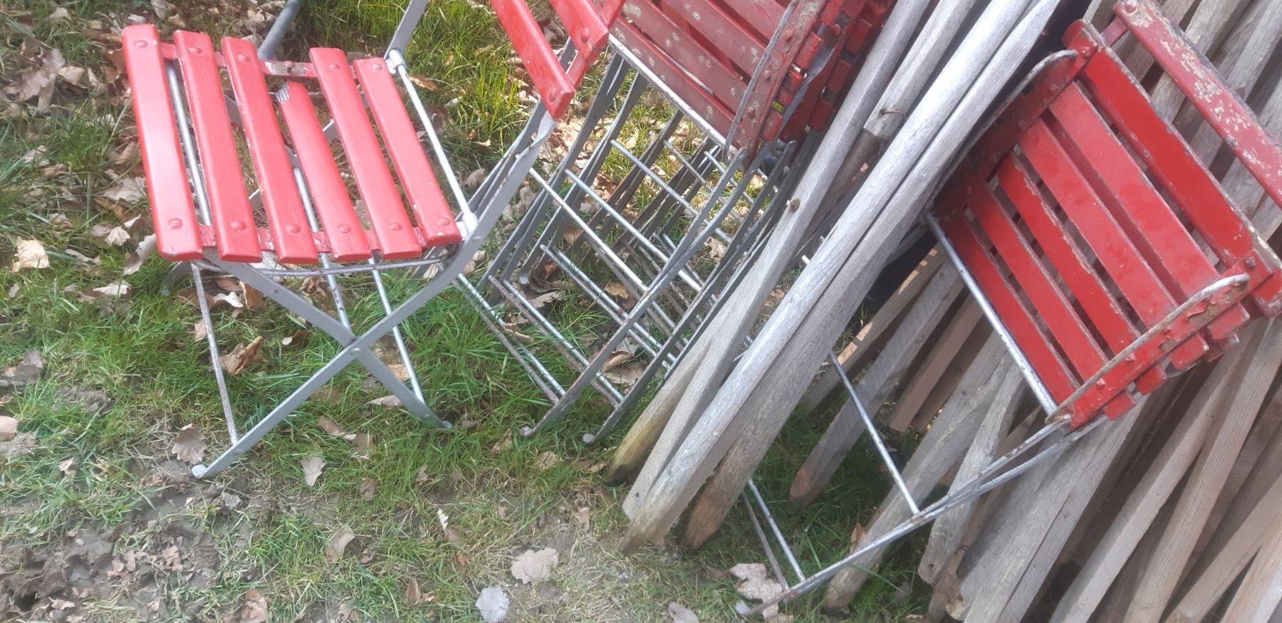 Sedie: 10 x Gartenklappstühle – Usato da Wolfhalden venduto da Quiria68 1