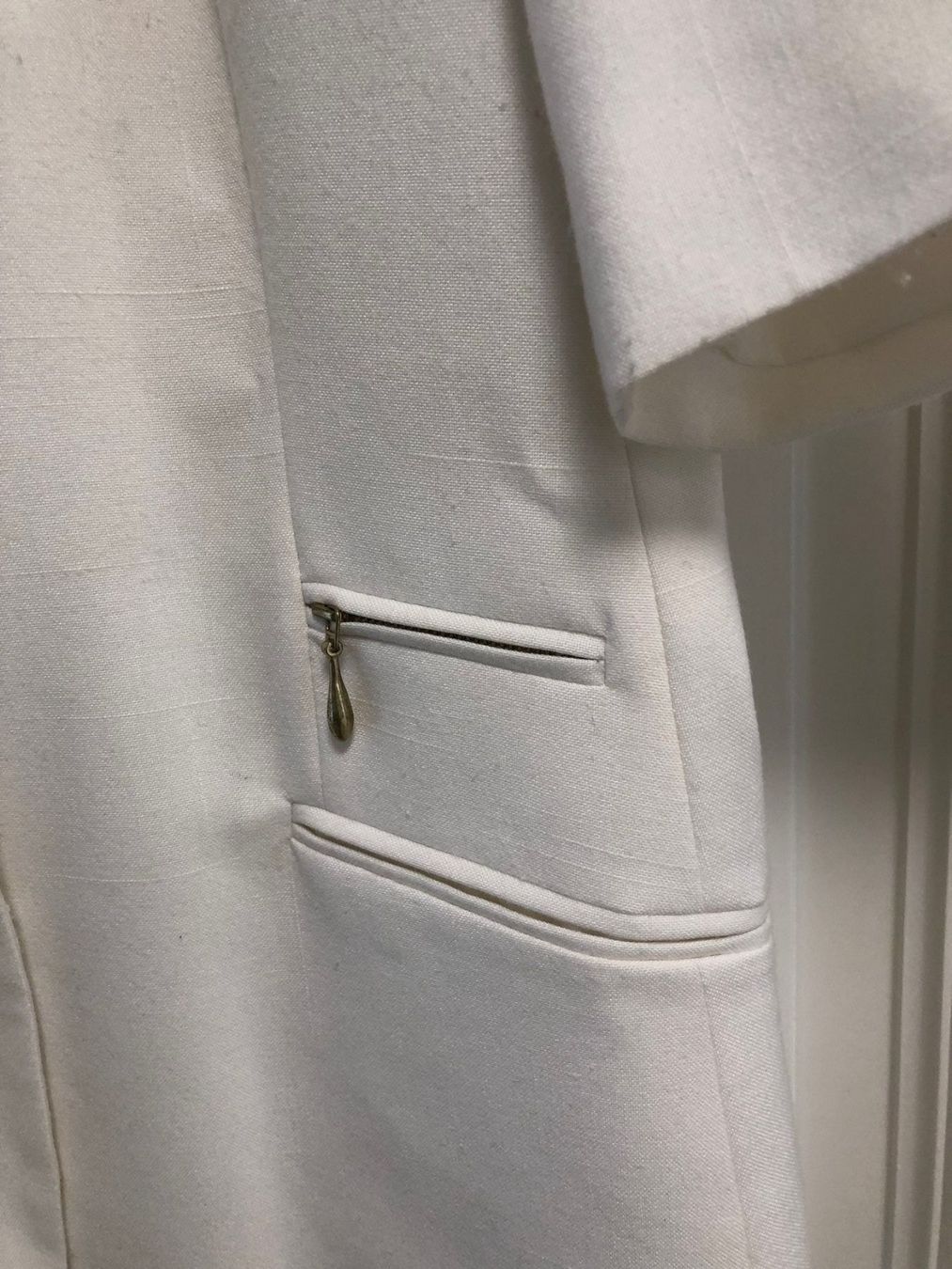 Vestes: Blazer, kurzarm, hellbeige, Gr. 38 – D'occasion à Hergiswil NW par redrose51 4