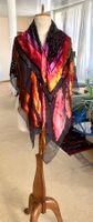100% Seide Schal Foulard aus Lyon - Paris, Vintage 113x113cm