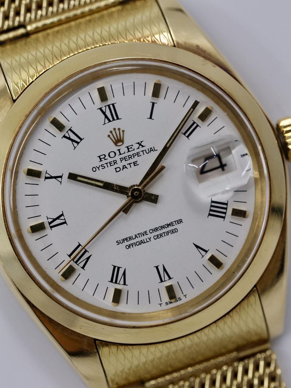 Rolex Uhren: Rolex Date '14k' Milanese – Gebraucht aus Zürich von Lazulivintagewatches 6