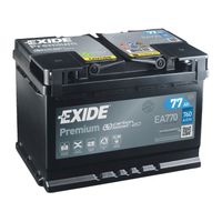 Exide EA770 Autobatterie 77Ah 12V
