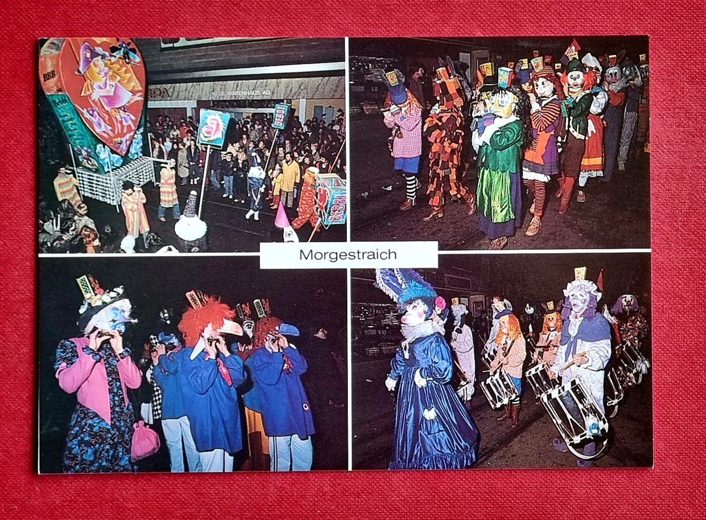 Cartes postales: Basel - Fasnacht - Morgenstraich – D'occasion à Rothrist par RROENK