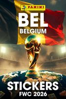 BEL 8 Sticker - Panini WM 2026 - 🇧🇪⚽️
