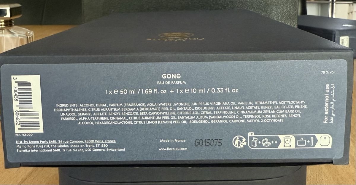 Profumi & Eau de Toilette: GONG VON FLORAIKU – Nuovo (secondo la descrizione) da Kölliken venduto da deleina 7