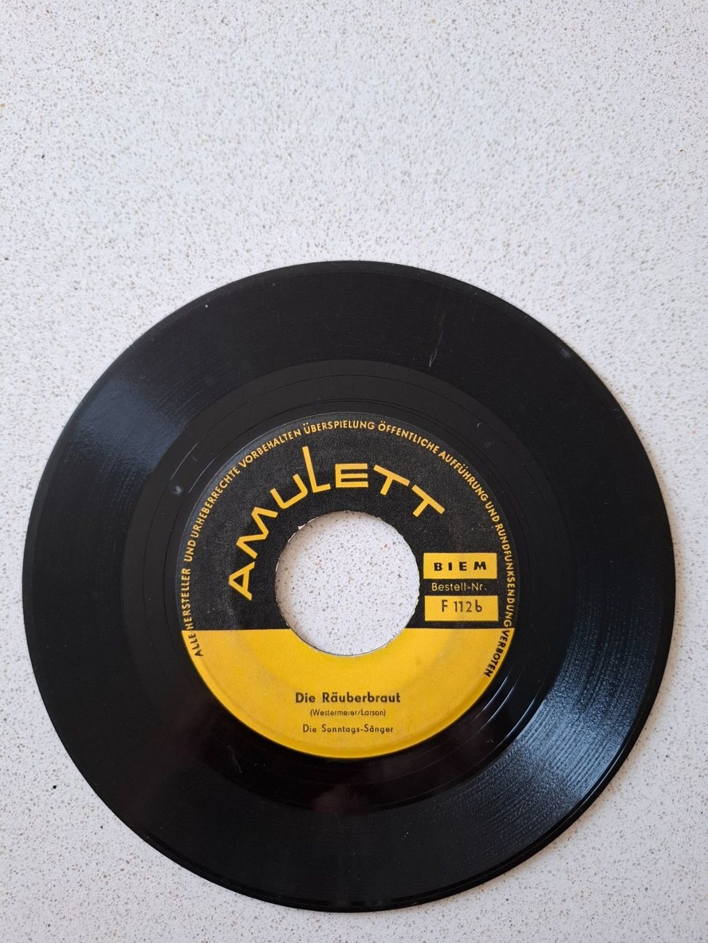 Dischi in vinile: Schallplatte die Sonntags-Sänger – Usato da Horw venduto da Cila5