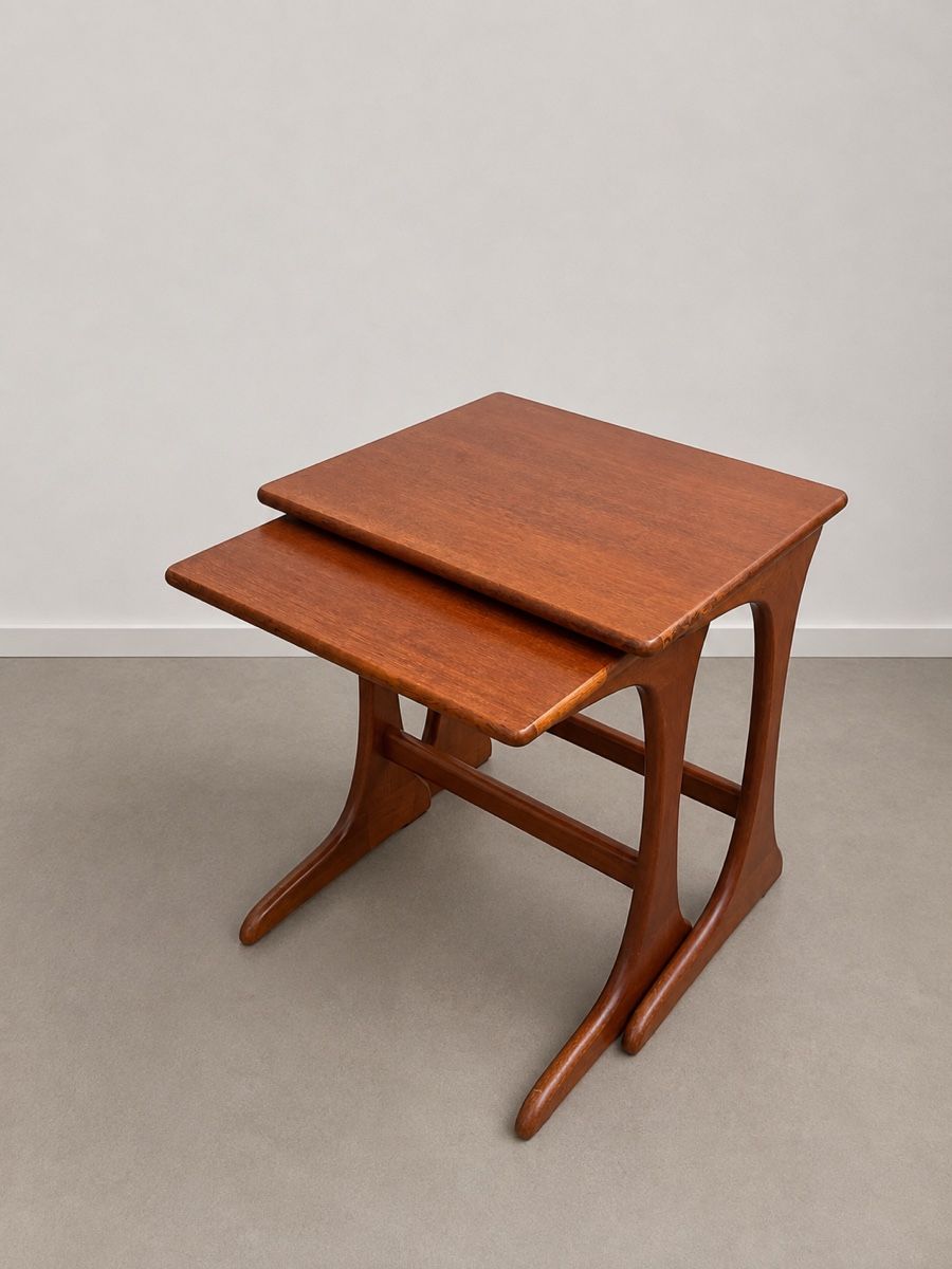 Tables: 2er Satztisch-Set, Teak, Mid-Century – D'occasion à Dachsen par Lor_sch 1