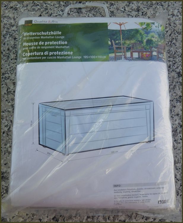 Schutzhülle Kissenbox, Aufbewahrungsbox Garten Sch Produktbild-Vorschau 8