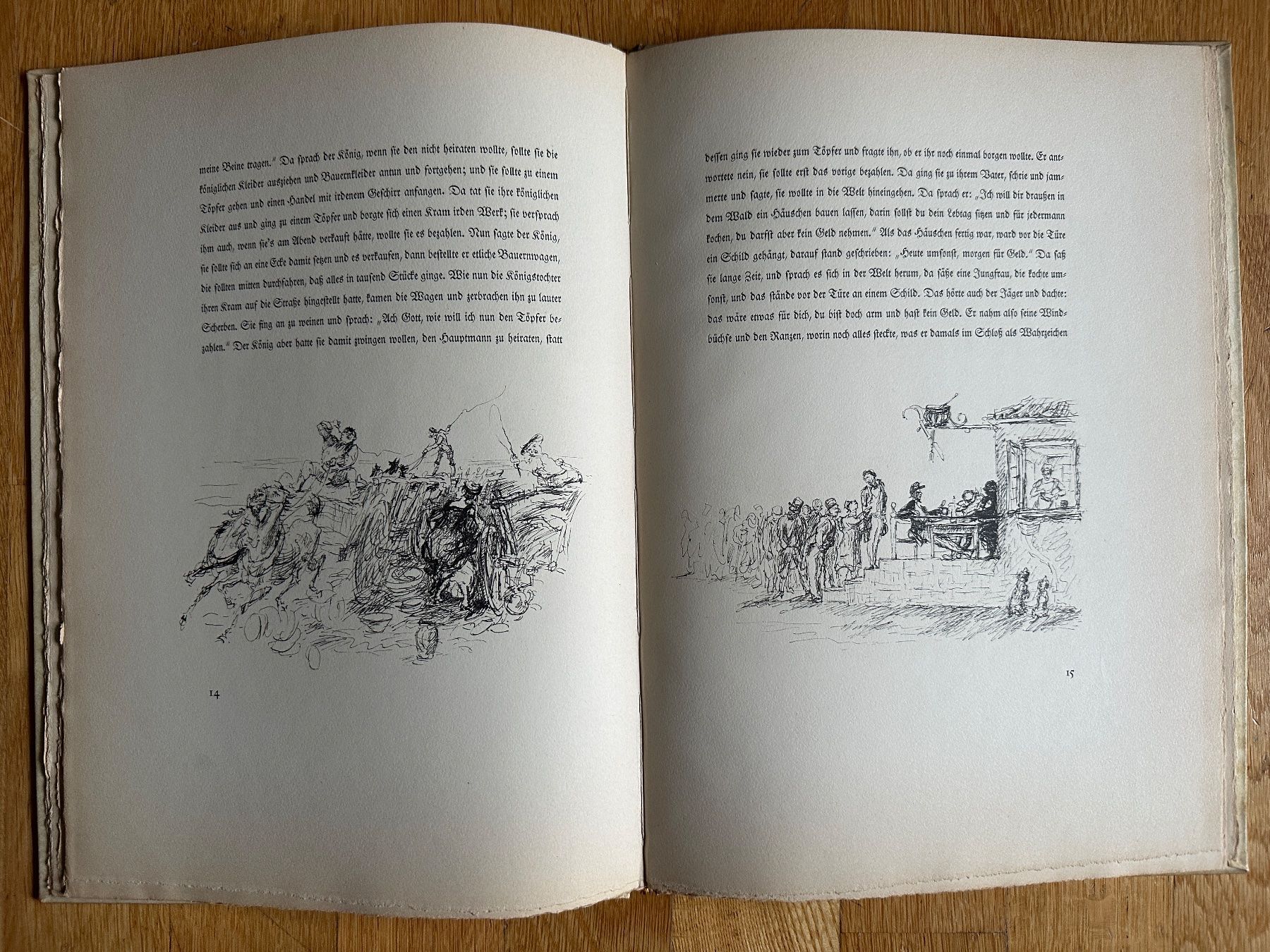 Libri: Max Slevogt: Der gelernte Jäger. Ein Märchen – Usato da Zürich venduto da allp 5