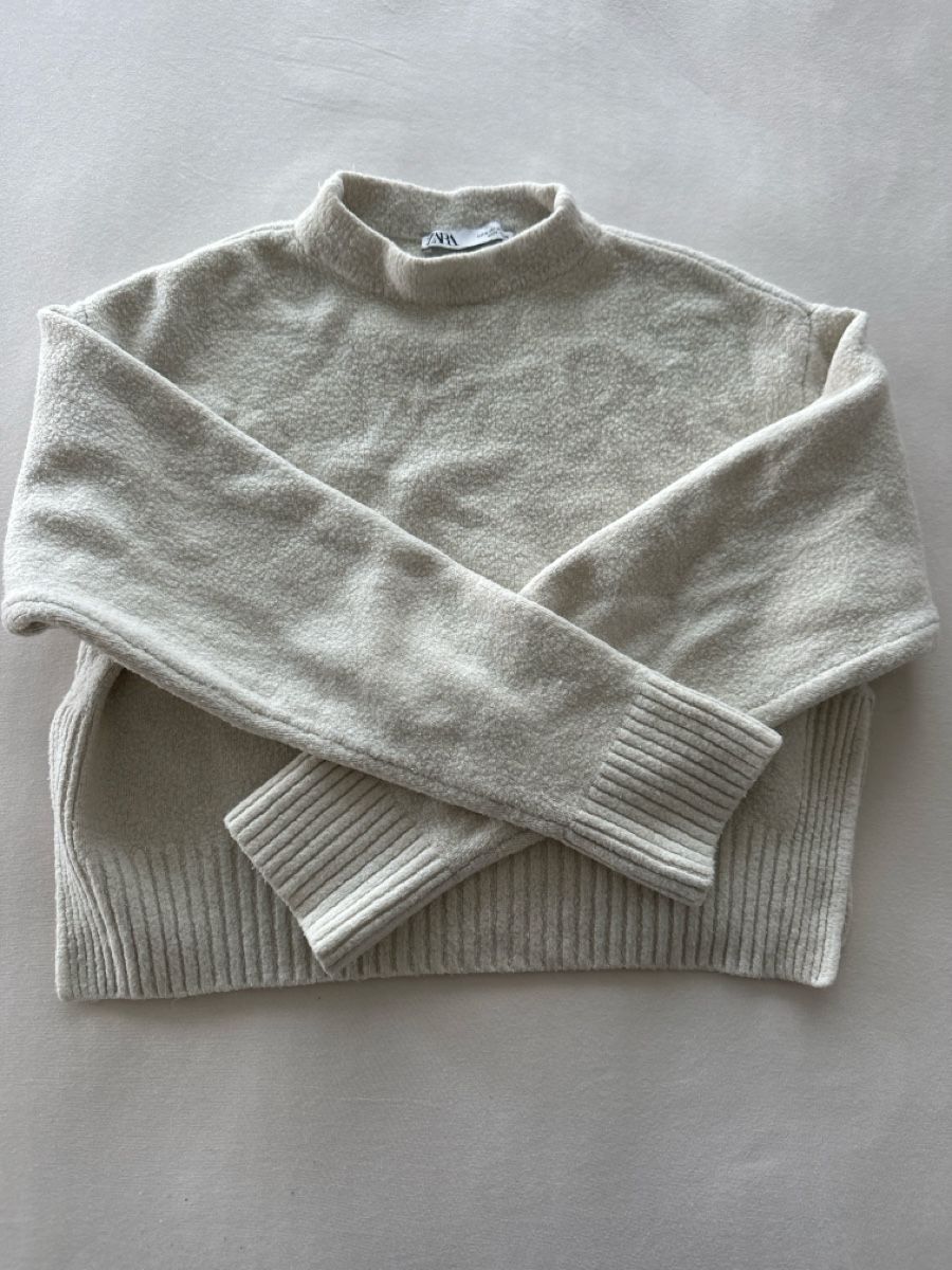 Zara Maglioni & Felpe: Pullover, weiss, Gr. M – Usato da Wattenwil venduto da nid_p9fx