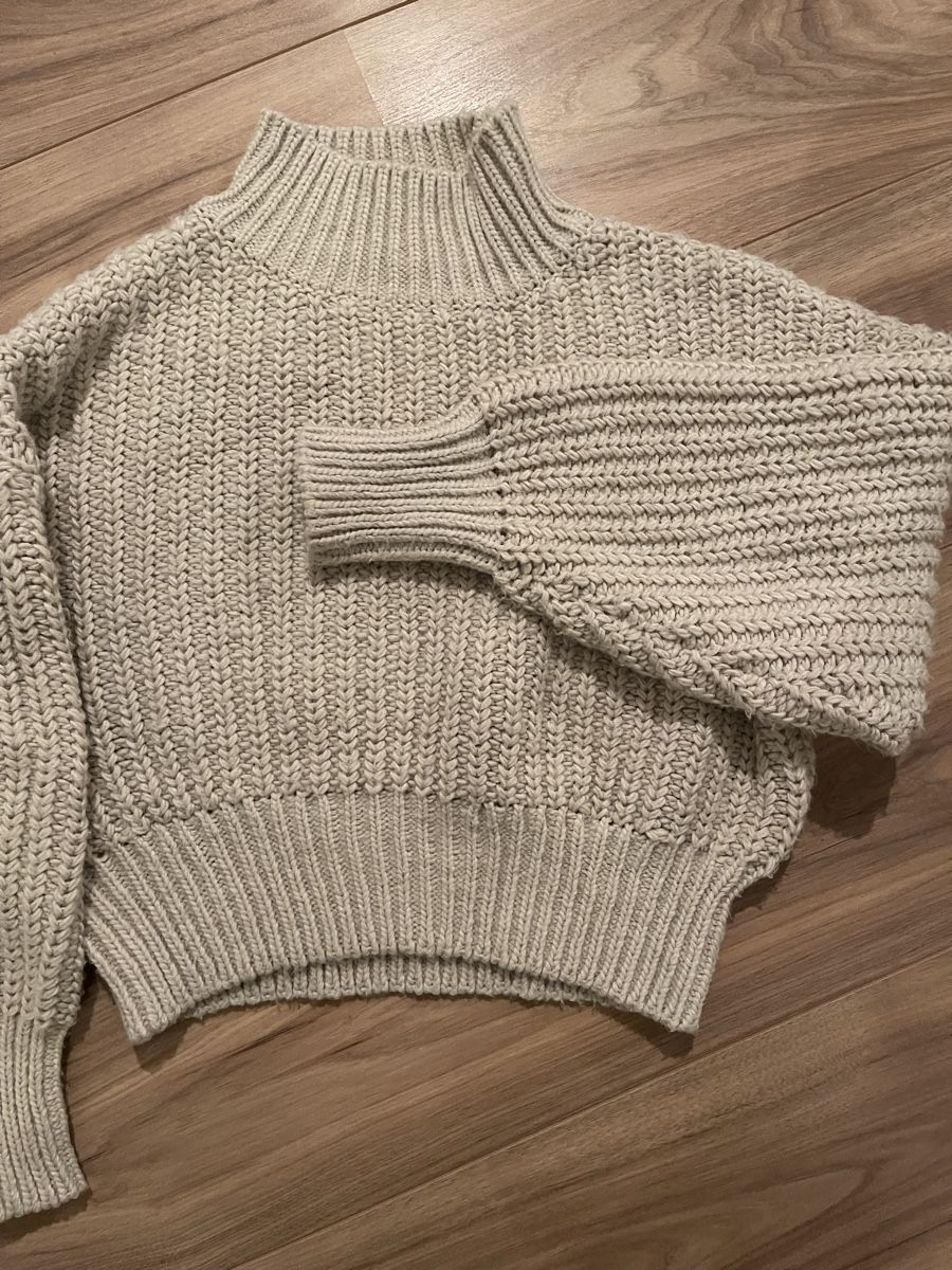 Pulls & Sweat-shirts: H&M Strickpullover beige Groesse M – D'occasion à Auw par chr_vcc8 2