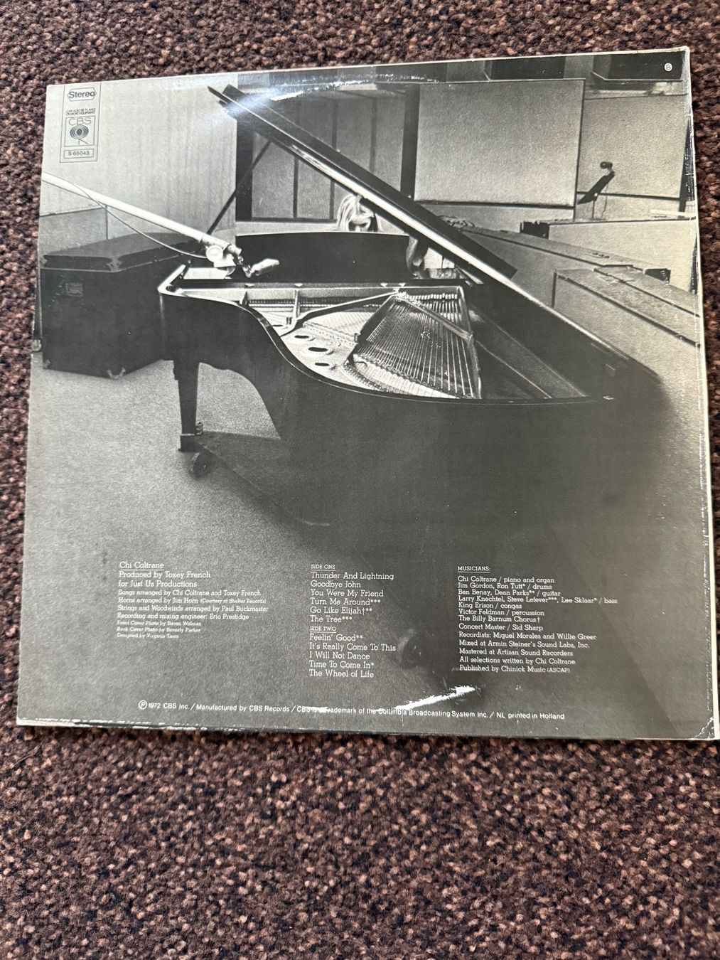 Dischi in vinile: Schallplatte / Chi Coltrane – Usato da Freidorf TG venduto da sarotiko 1