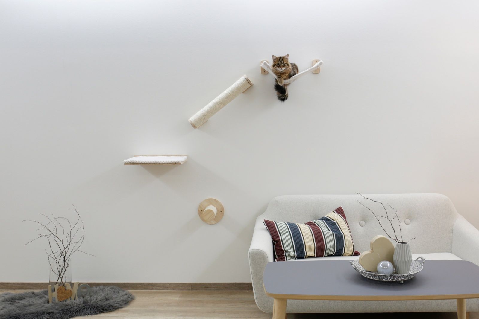 Pareti & prese d'arrampicata: Kerbl Pet Katzen Kletterwand Alps – Nuovo e nell'imballaggio originale da Lupfig venduto da T765RS