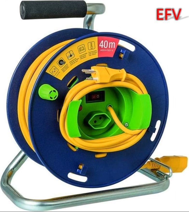 Cavi: 40m Loop Garten Kabelrolle von Steffen mit 2 x T13 Stecker – Nuovo (secondo la descrizione) da Sulz LU venduto da Elektrofachverkauf