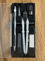 Compas de précision avec étui et accessoires