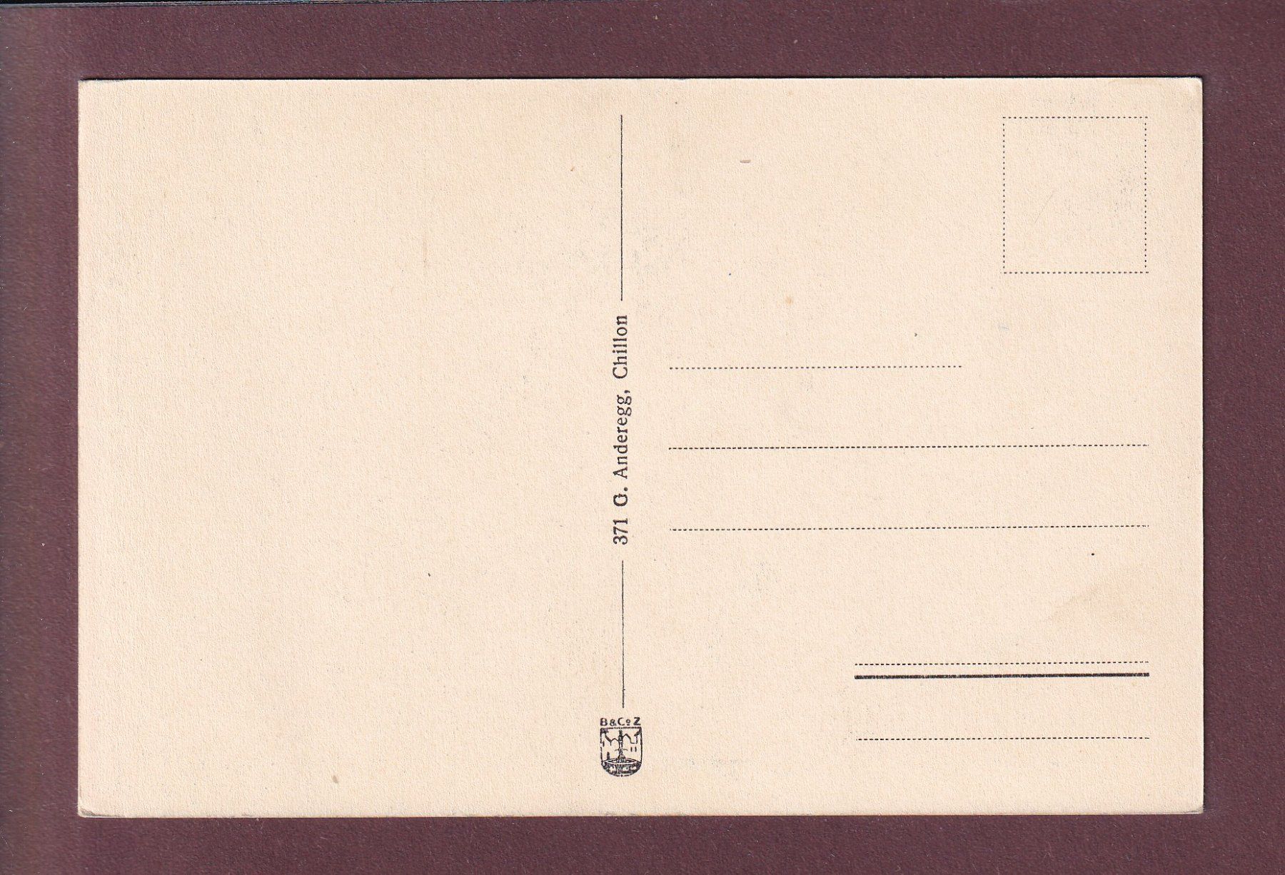 Cartes postales: Château de CHILLON - Bonivard en prison – D'occasion à Pully par nicecards 1