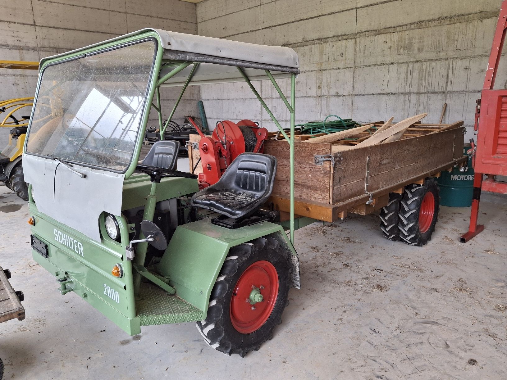 Schiltrac Tutte le macchine: Schilter 2000 mit Plumett Seilwinde  – Usato da Libingen venduto da Cm81