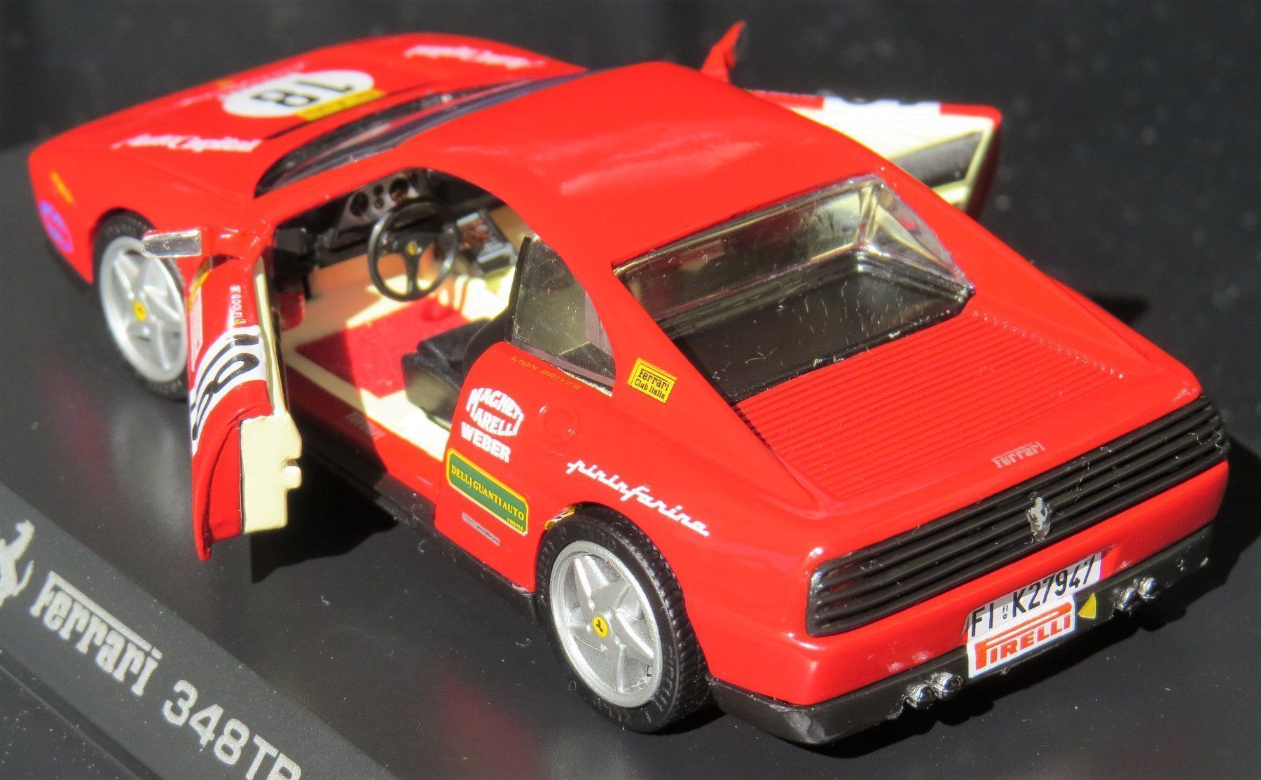 Ferrari Modellini d'auto: 1:43 Ferrari 348 TB Racing G.C. – Nuovo e nell'imballaggio originale da Ettingen venduto da campione_1
